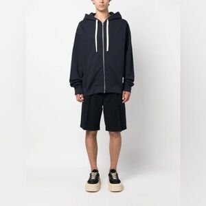 JIL SANDER Zip Up Hoodie